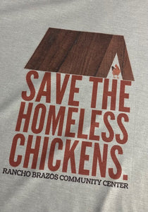 Save the Homeless Chickens Donation only