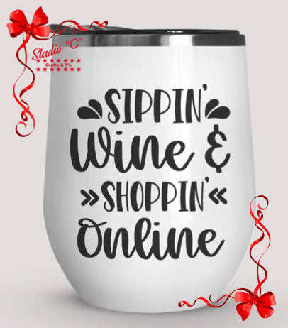 Sippin Wine & Shoppin Online