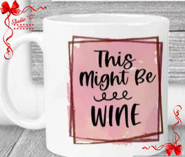 This might be wine - mug