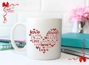 Love Heart Coffee Mug